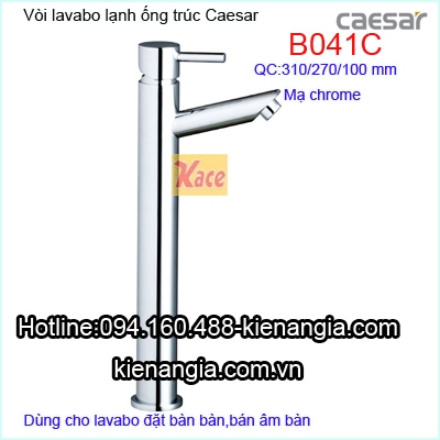 Vòi lavabo đặt bàn cao 30cm CAESAR B041C