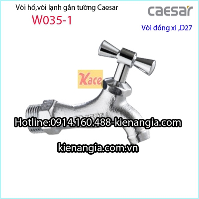 Vòi đơn xả sàn D27 CAESAR W035-1