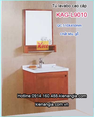 Tủ lavabo bằng gỗ cao cấp KAG-L9010