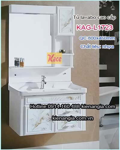 Tủ lavabo nhựa cao cấp KAG-L1723