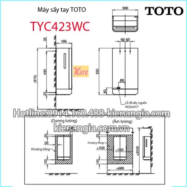 May-say-tay-tu-dong-TOTO-TYC423WC-TSKT