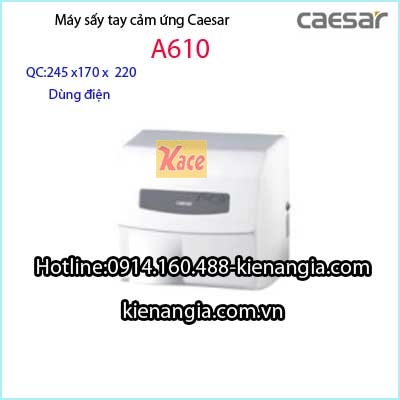 Máy sấy tay cảm ứng Caesar A610