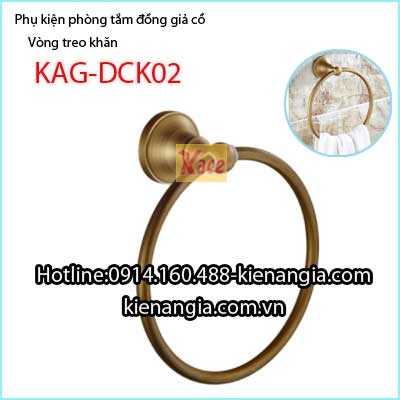 Vòng treo khăn đồng giả cổ KAG-DCK02