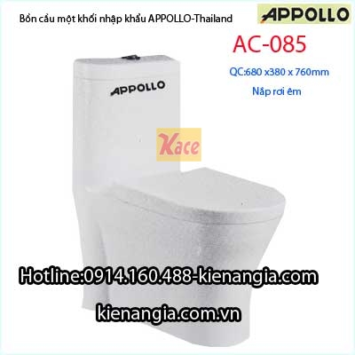 Bồn cầu 1 khối Appollo-Thailand AC085