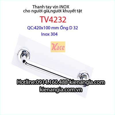 Thanh tay vịn inox Bảo TV4232