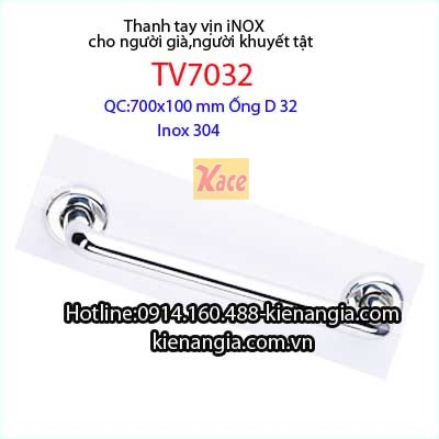 Thanh tay vịn inox Bảo KAG-TTV7032