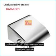 Hộp giấy vệ sinh Inox giá rẻ KAG-LG01