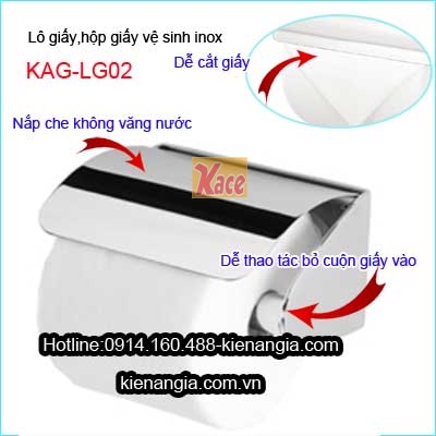 KAG-LG02-Lo-giay-moc-giay-hop-giay-ve-sinh-Inox-khach-san