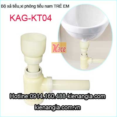 Si phông xả tiểu nam trẻ con nhựa KAG-KT04 ống thải tiểu nam
