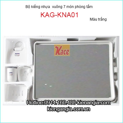 KAG-KNA01-Kieng-nhua-7-mon-phong-tam-hinh-vuong-mau-trang-nha-xuong