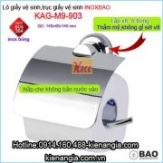 Hộp giấy vệ sinh INOX BẢO cao cấp  M9-903