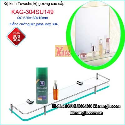 Kệ phòng tắm cao cấp an toàn Tovashu  KAG-304SU149