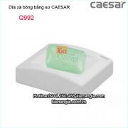 Dĩa xà bông bằng sứ Caesar KAG-Q992