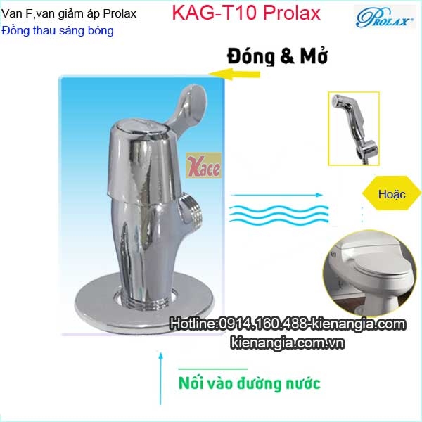 Van giảm áp,khóa nước Prolax KAG-T10