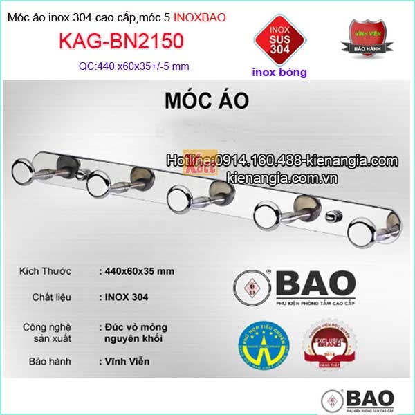 Moc-5-inox304-moc-ao-phong-tam-inox-Bao-KAG-BN2150-5