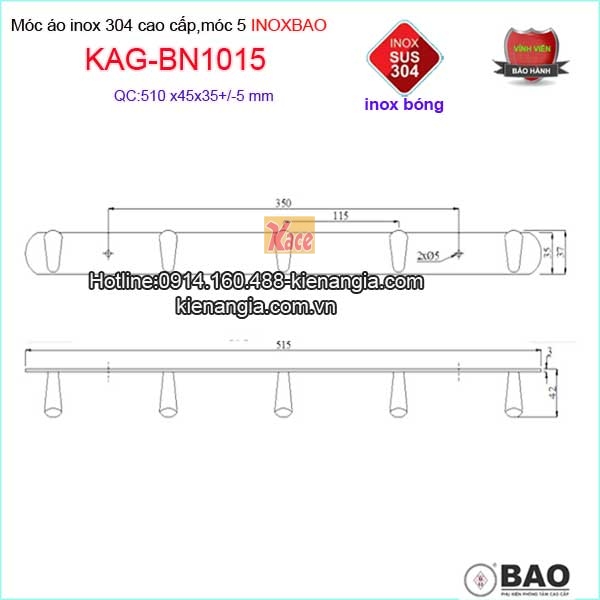 Moc-5-inox304-moc-ao-phong-tam-inox-Bao-KAG-BN1015-4