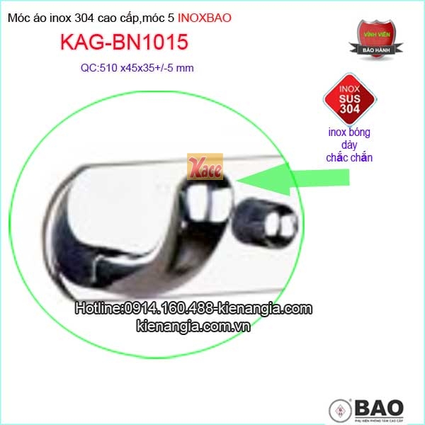 Moc-5-inox304-moc-ao-phong-tam-inox-Bao-KAG-BN1015-5