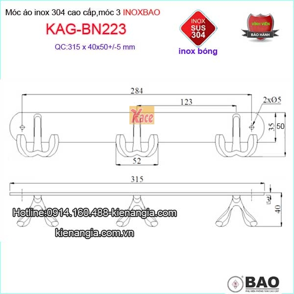 Moc-3-inox304-khach-san-moc-inox-Bao-KAG-BN223
