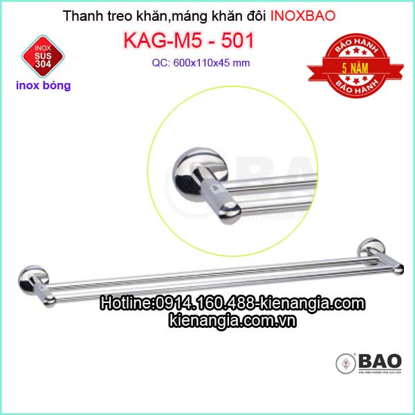 Thanh-treo-khan-mang-khan-doi-Inoxbao-sus304-KAG-M5-501-2