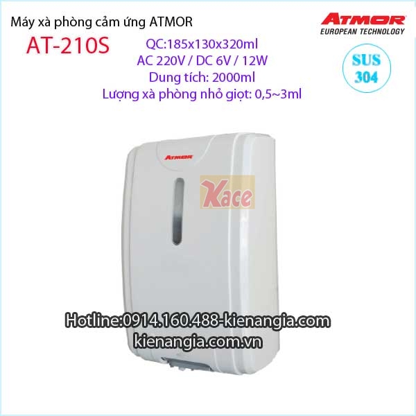 Máy xà phòng cảm ứng ATMOR AT-210S