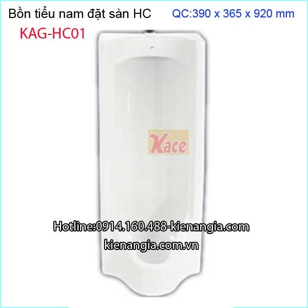 Bồn tiểu nam đặt sàn giá rẻ KAG-HC01