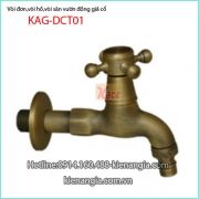 Vòi đơn,vòi xả nước,vòi sân vườn đồng giả cổ KAG-DCT01