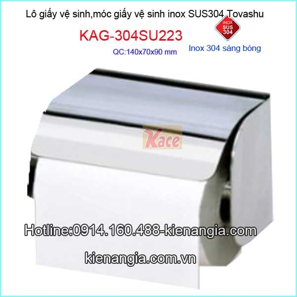 KAG-SU223-Lo-giay-moc-giay-ve-sinh-inox-304-Tovashu-KAG-SU223-1