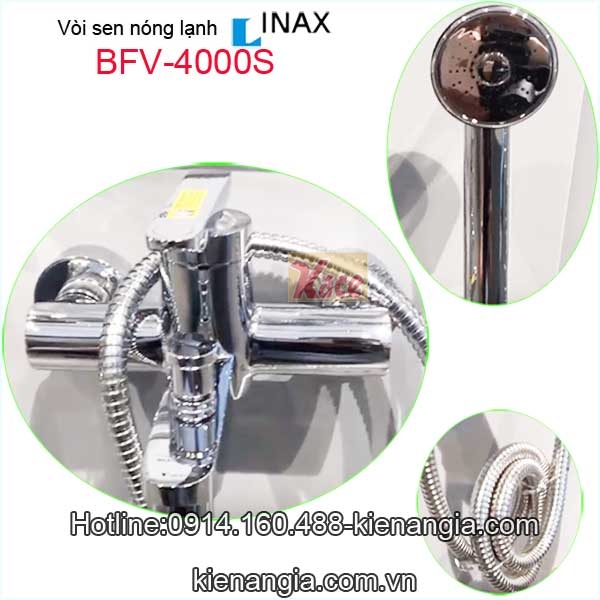 Vòi sen tắm  nóng lạnh INAX BFV-4000S