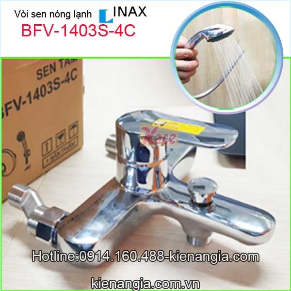 Vòi sen tắm nóng lạnh INAX BFV-1403S-4C