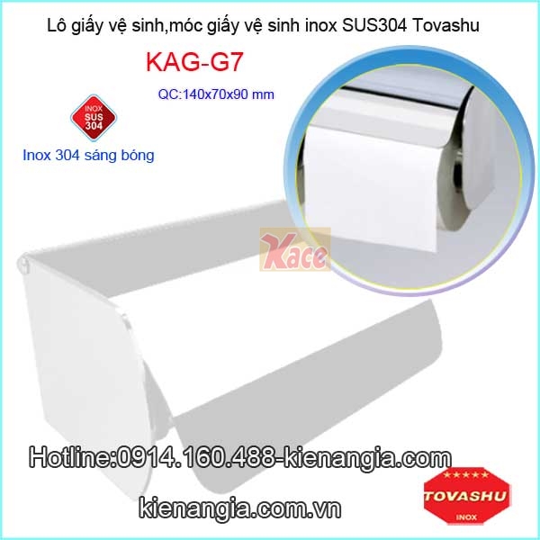 KAG-G7-Lo-giay-moc-giay-ve-sinh-inox-304-Tovashu-KAG-G7