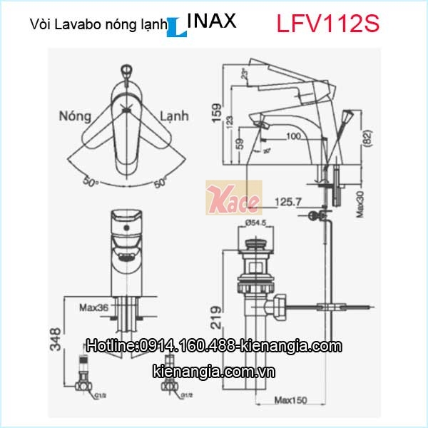 Voi-chau-lavao-nong-lanh-Inax-LFV-112S-1