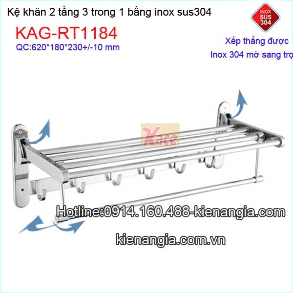 KAG-RT1184-Ke-mang-khan-2-tang-moc-da-nang-xep-inox-304-KAG-RT1184