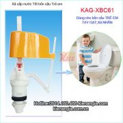 Xả cấp nước bồn cầu trẻ con KAG-XBC61