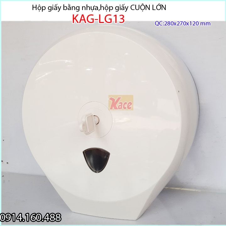 KAG-LG13-Hop-giay-cuon-lon-bang-nhua-mau-trang-KAG-LG13-2