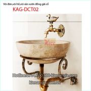 Vòi đơn,vòi xả nước,vòi sân vườn đồng giả cổ KAG-DCT02