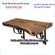 Kệ gỗ,mặt bàn,giá đỡ chậu lavabo KAG-PKL06