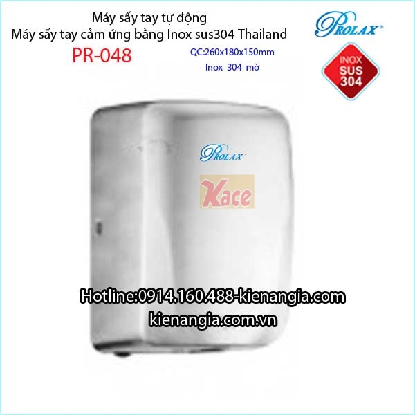 Máy sấy tay INOX 304 Thailand Prolax PR048