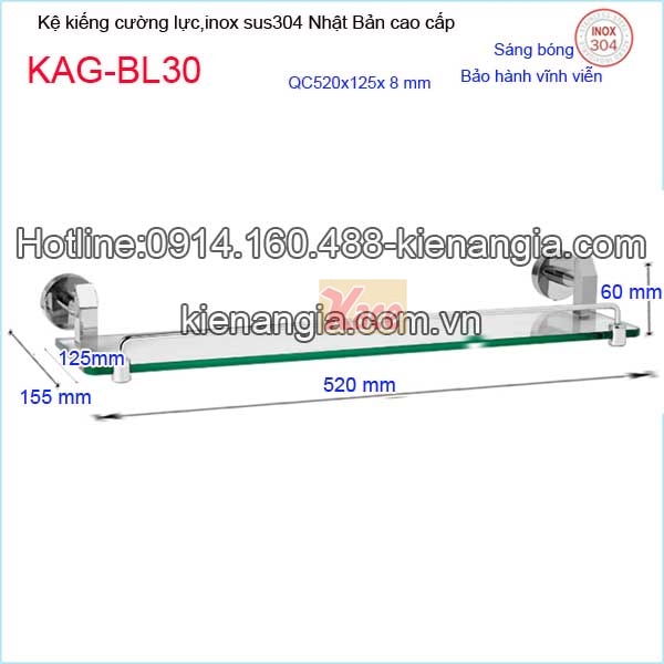 KAG-BL30-Ke-kieng-lavabo-pass-inox-Nhat-Ban-KAG-BL30-tskt