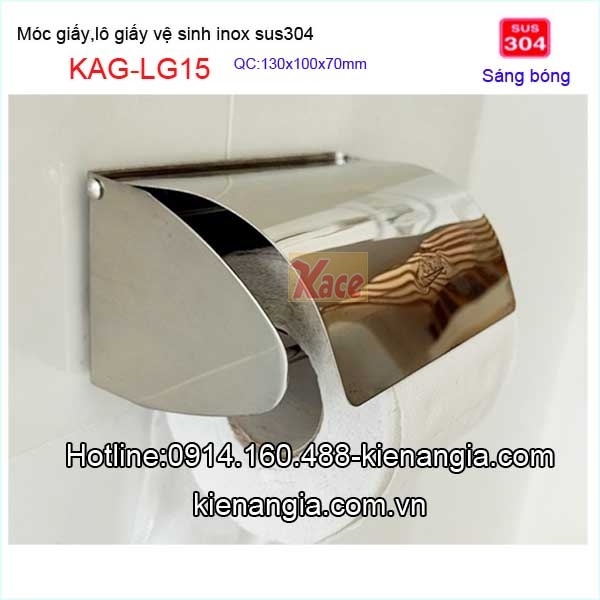 Móc giấy vệ sinh inox304 giá rẻ KAG-LG15