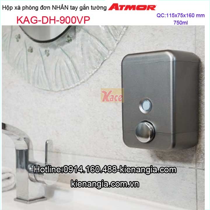 Bình xà phòng nước nhấn tay 750ml ATMOR DH900VP