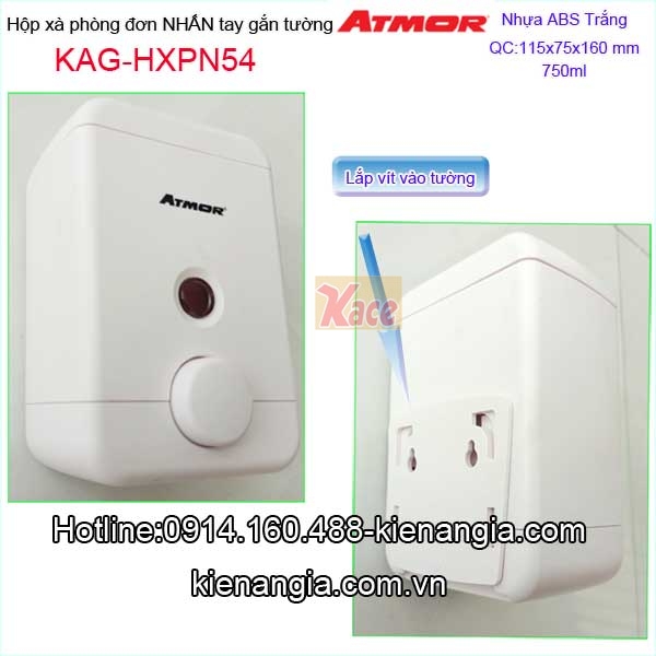 KAG-HXPN54-Binh-xa-phong-don-bang-nhua-gan-tuong-nhan-tay-Trang-750-ATMOR-KAG-HXPN54-7