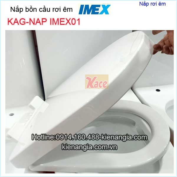 Nắp hơi bồn cầu 1 khối IMEX lớn KAG-NAP-IMEX01