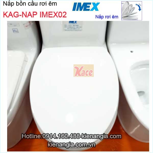 Nắp rơi êm bồn cầu liền khối IMAX-Việt Nhật KAG-NAP-IMEX02