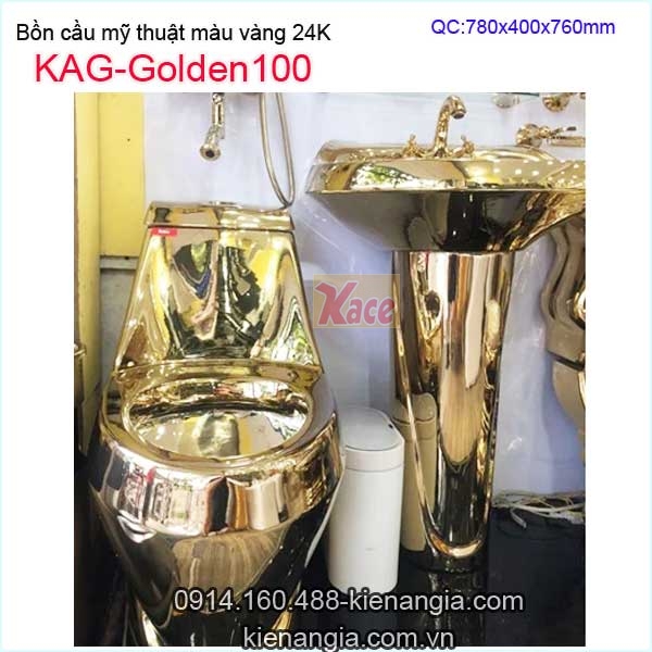 KAG-Golden100-Bon-cau-1-khoi-my-thuat-mau-vang24K-KAG-Golden100-1