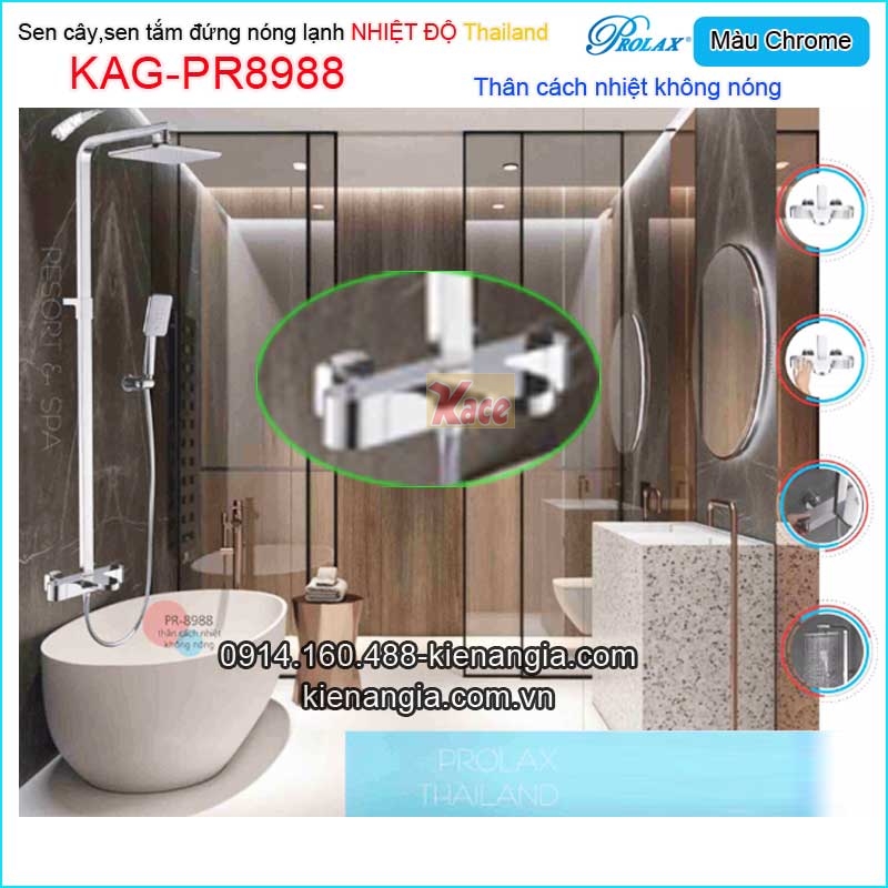 Sen cây NHIỆT ĐỘ ,sen tắm đứng Thailand-Prolax KAG-PR8988