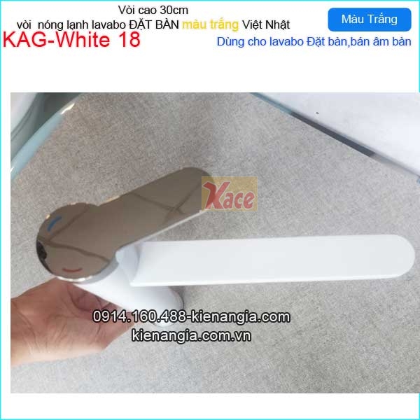 KAG-White18-Voi-Lavabo-DAT-BAN-nong-lanh-mau-trang-24K-KAG-white18