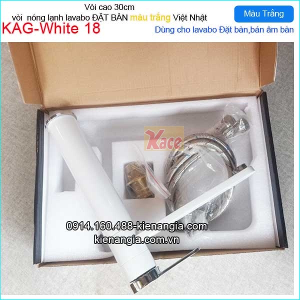 KAG-White18-Voi-Lavabo-DAT-BAN-nong-lanh-mau-trang-24K-KAG-white18-1