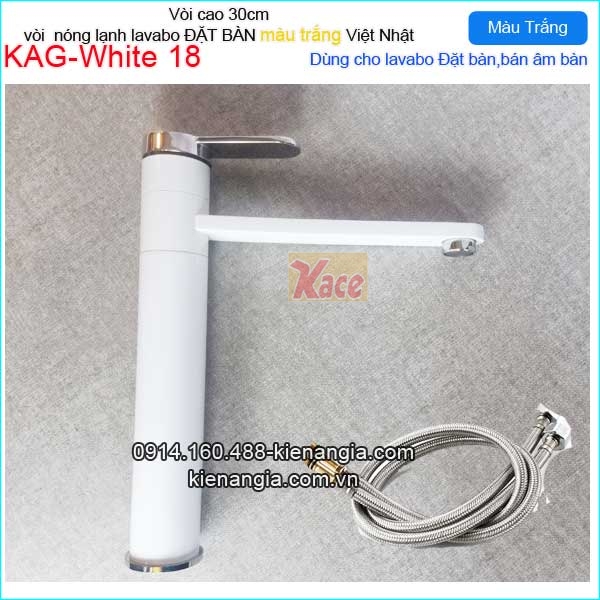 KAG-White18-Voi-Lavabo-DAT-BAN-nong-lanh-mau-trang-24K-KAG-white18-2