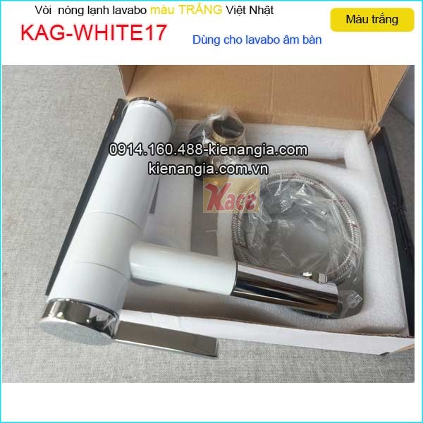 KAG-WHITE17-Voi-su-Lavabo-20cm-nong-lanh-TRANG-KAG-WHITE17-5
