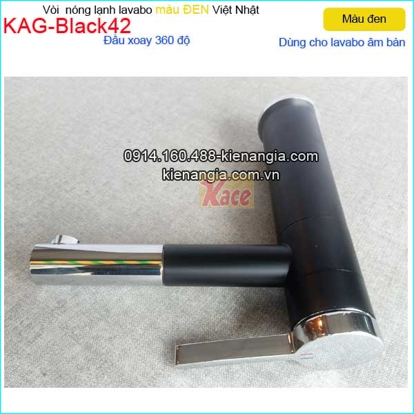 KAG-Black42-Voi-su-Lavabo-20cm-nong-lanh-Den-KAG-Black42-4